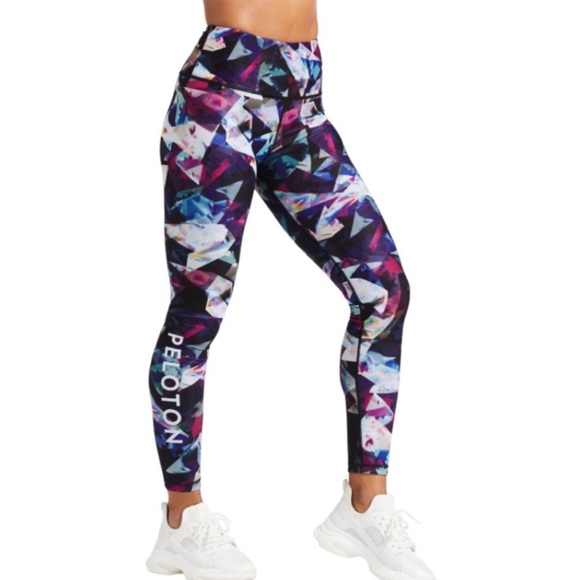 EUC Peloton Jewels in Space High Waisted Reversible Leggings - large - Picture 2 of 14